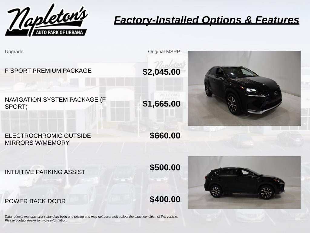 Used 2017 Lexus NX 200t F Sport SUV