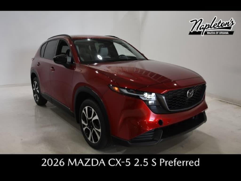 New 2026 Mazda CX-5 2.5 S Preferred AWD Sport Utility
