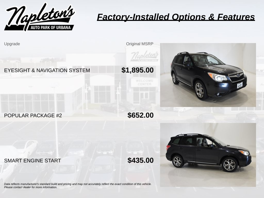 Used 2015 Subaru Forester 2.5i Touring SUV