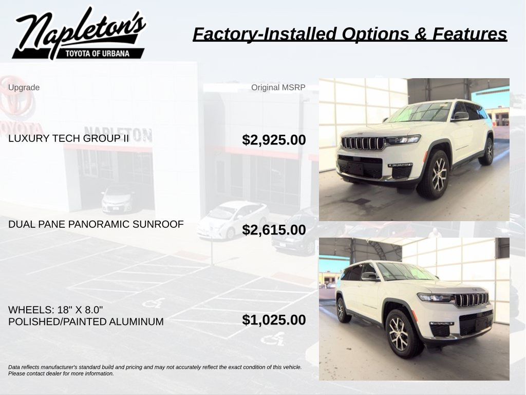 Used 2023 Jeep Grand Cherokee L Limited SUV