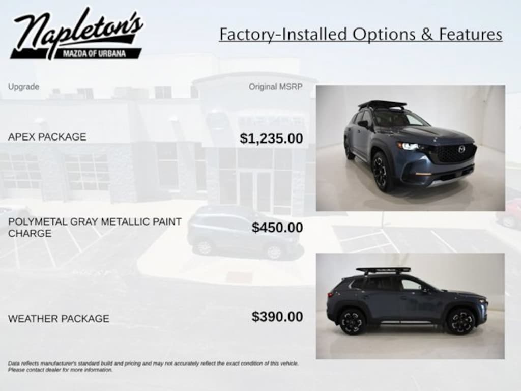 New 2025 Mazda CX-50 2.5 Turbo Meridian Edition AWD Sport Utility