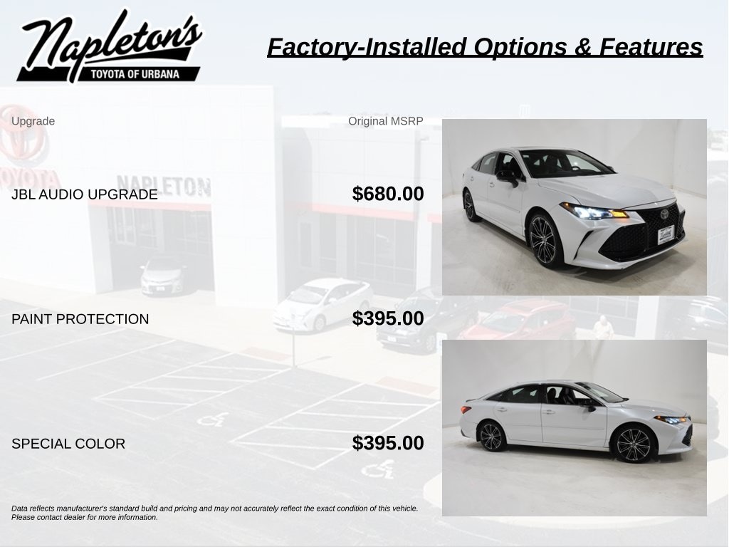 Used 2019 Toyota Avalon XSE Sedan