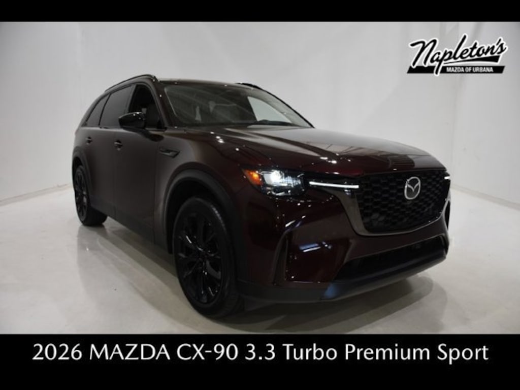 New 2026 Mazda CX-90 3.3 Turbo Premium Sport AWD Sport Utility
