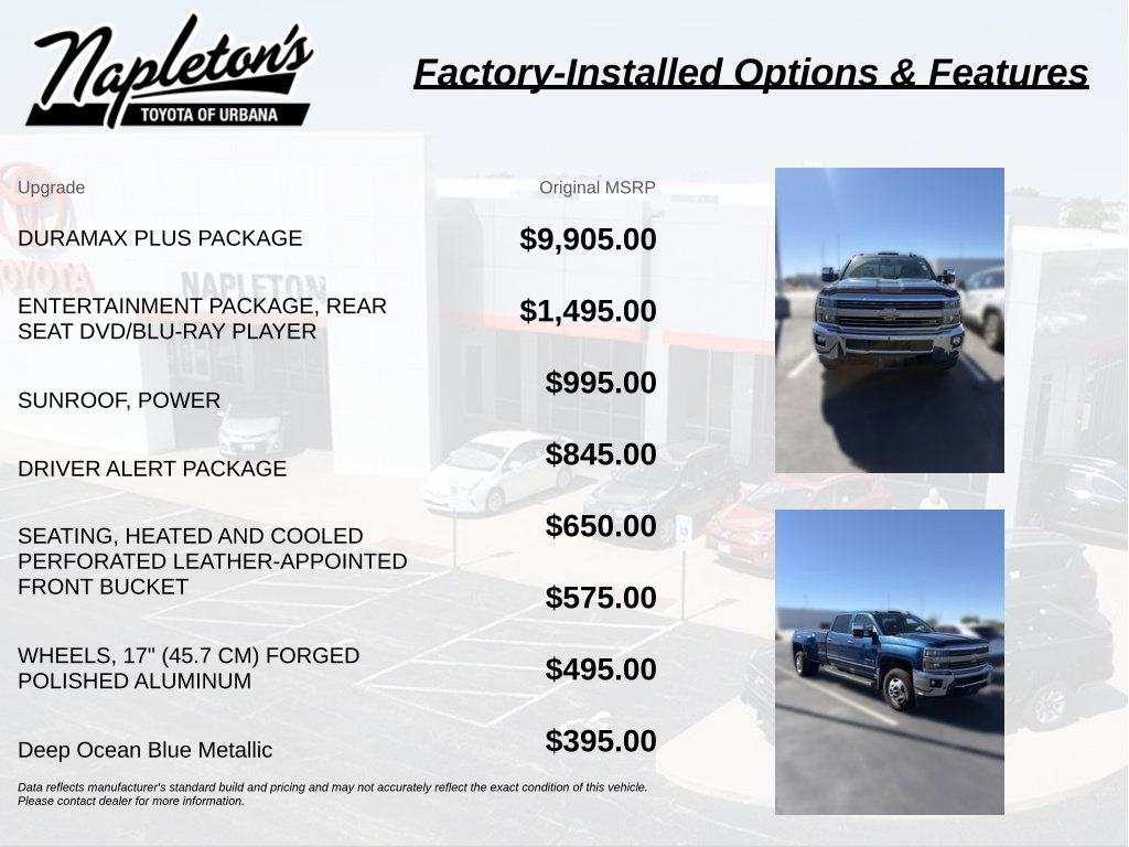 Used 2015 Chevrolet Silverado 3500HD LTZ Truck Crew Cab
