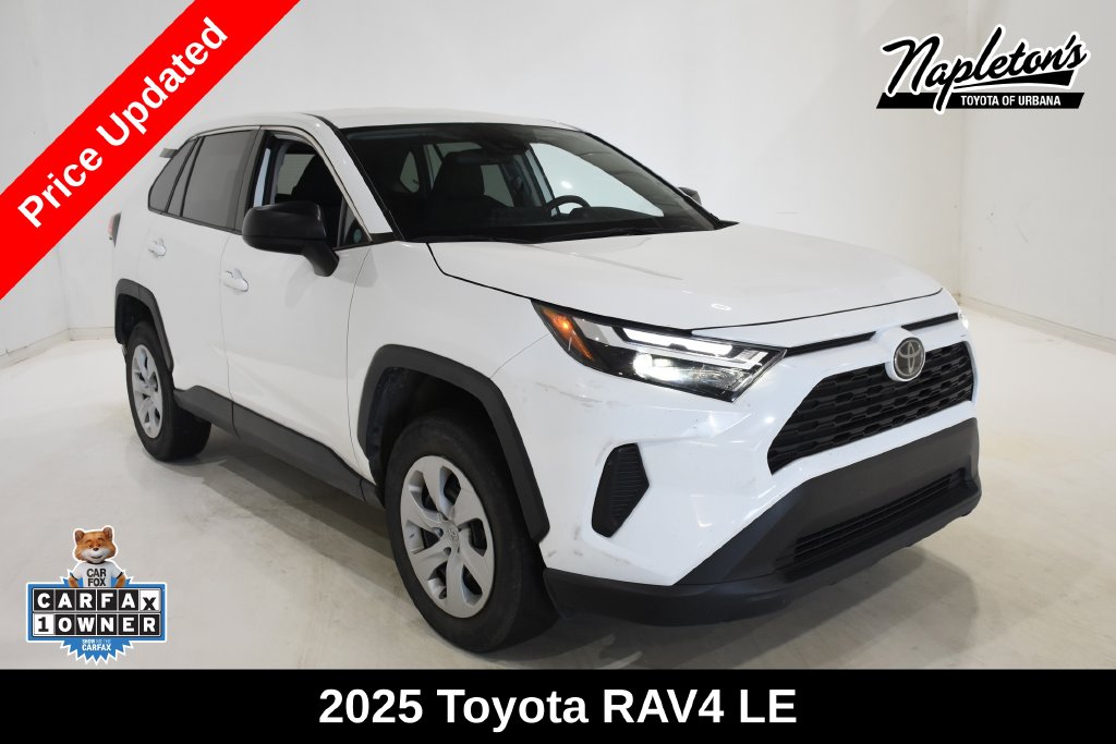 Used 2025 Toyota RAV4 LE SUV