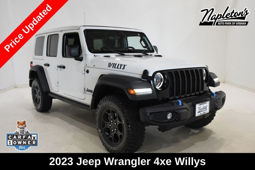 Used 2023 Jeep Wrangler Willys 4xe SUV