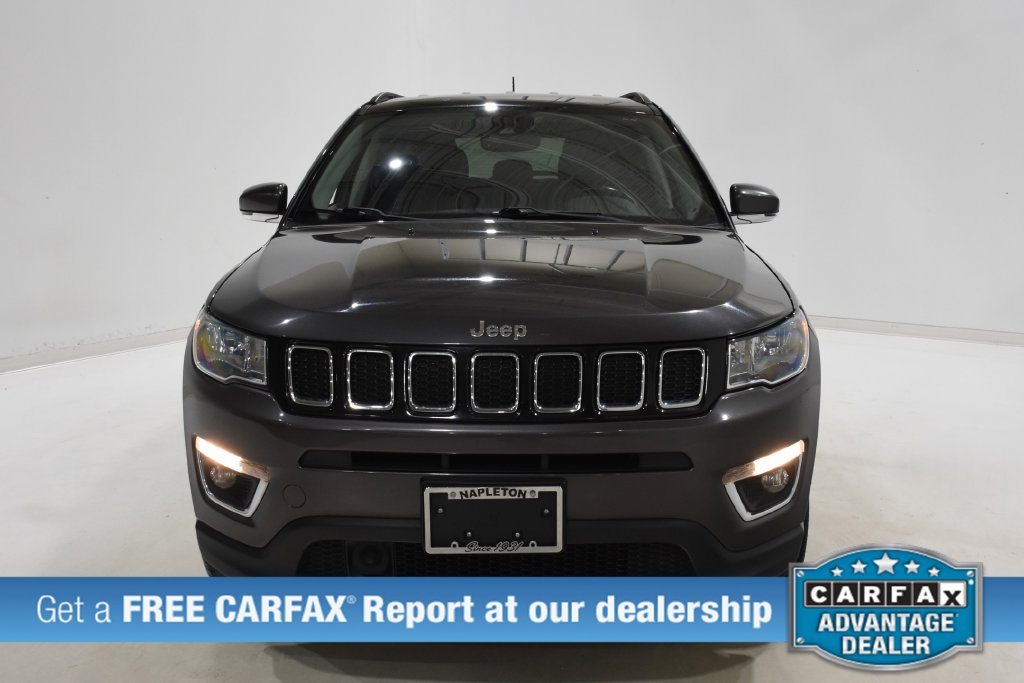 Used 2021 Jeep Compass Limited with VIN 3C4NJDCB3MT604528 for sale in Urbana, IL