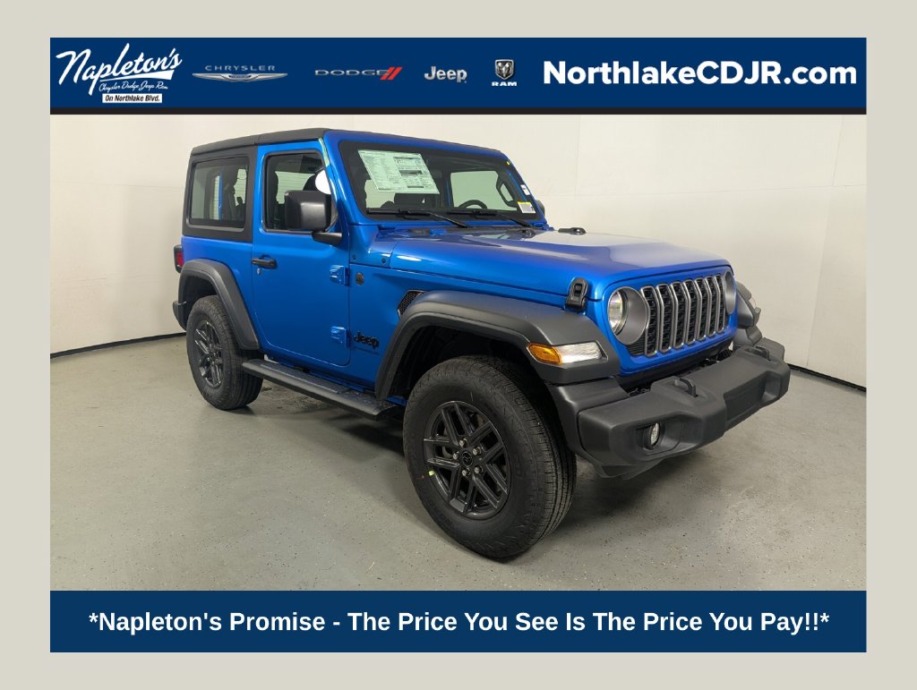 New 2026 Jeep Wrangler 2-DOOR SPORT Sport Utility