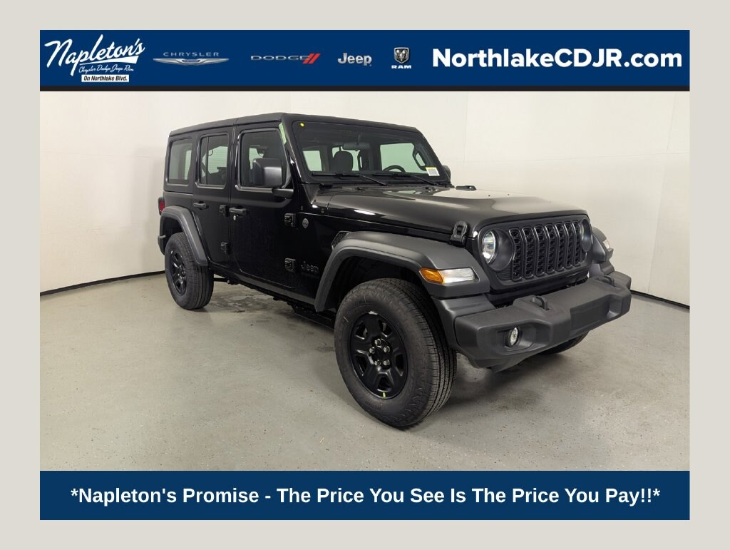 New 2026 Jeep Wrangler 4-DOOR SPORT Sport Utility