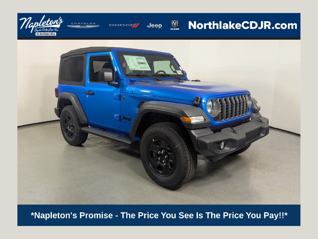 New 2026 Jeep Wrangler 2-DOOR SPORT Sport Utility