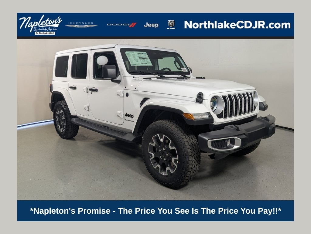 New 2026 Jeep Wrangler 4-DOOR SAHARA Sport Utility