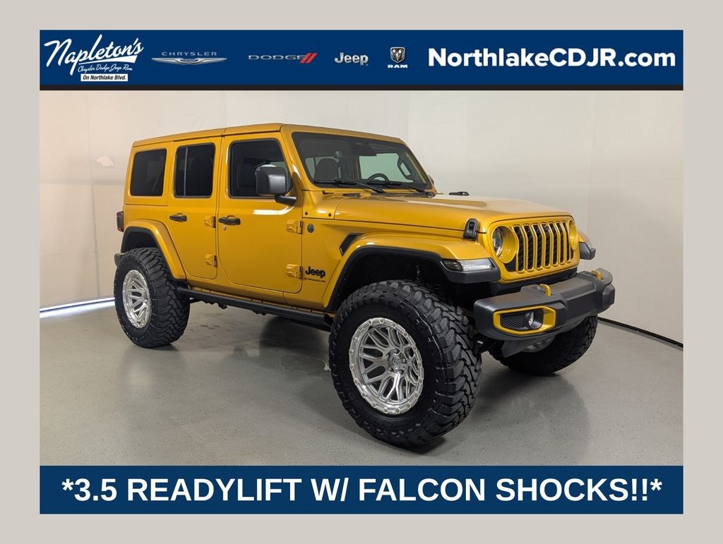 New 2026 Jeep Wrangler 4-DOOR SAHARA Sport Utility