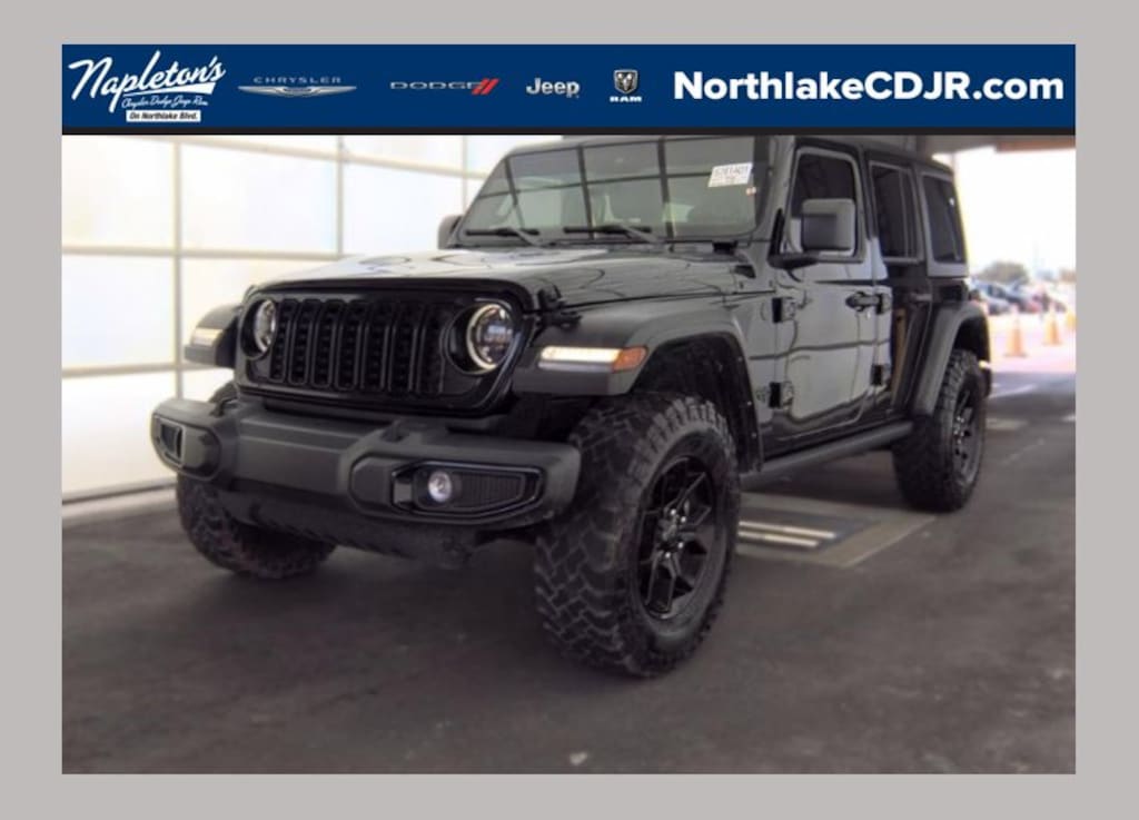 Used 2024 Jeep Wrangler Willys SUV