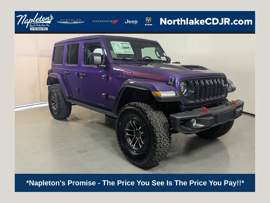 New 2026 Jeep Wrangler 4-DOOR RUBICON X Sport Utility