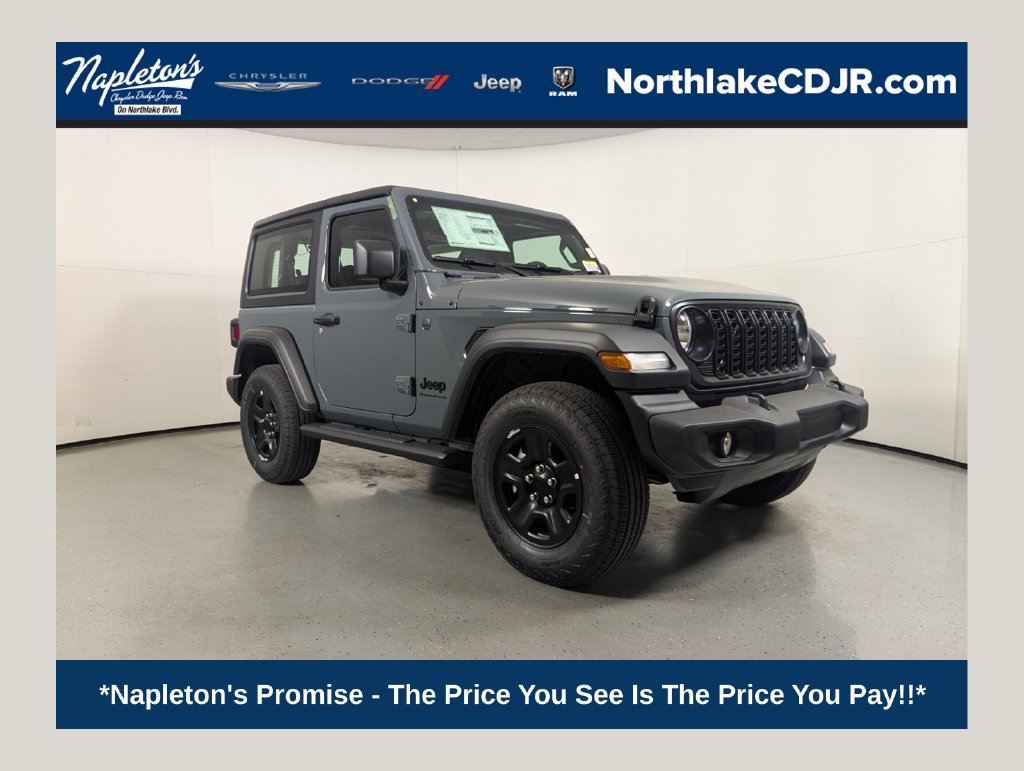 New 2026 Jeep Wrangler 2-DOOR SPORT Sport Utility
