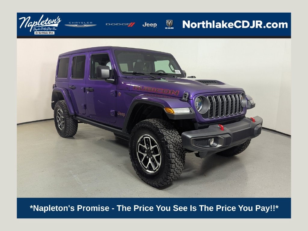 New 2026 Jeep Wrangler 4-DOOR RUBICON Sport Utility