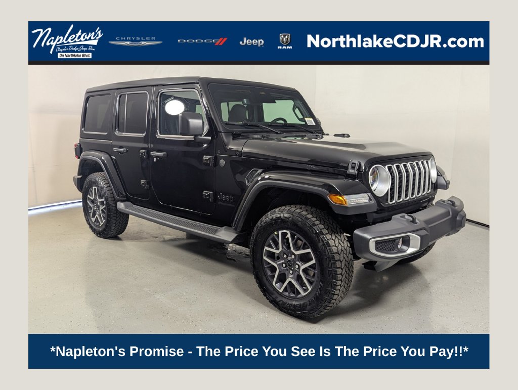 New 2026 Jeep Wrangler 4-DOOR SAHARA Sport Utility