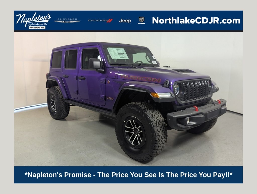New 2026 Jeep Wrangler 4-DOOR RUBICON X Sport Utility