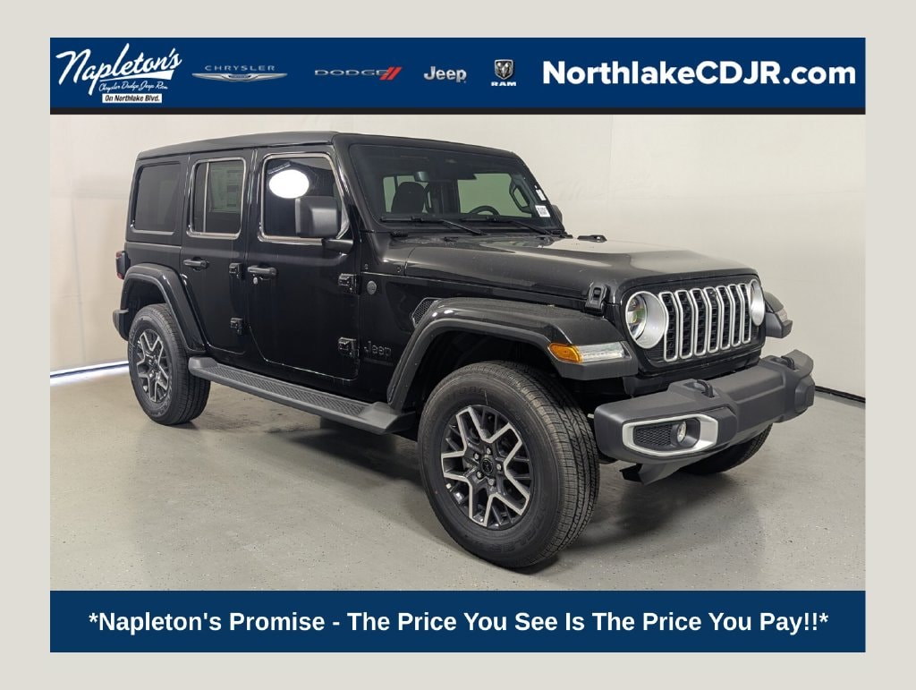 New 2026 Jeep Wrangler 4-DOOR SAHARA Sport Utility