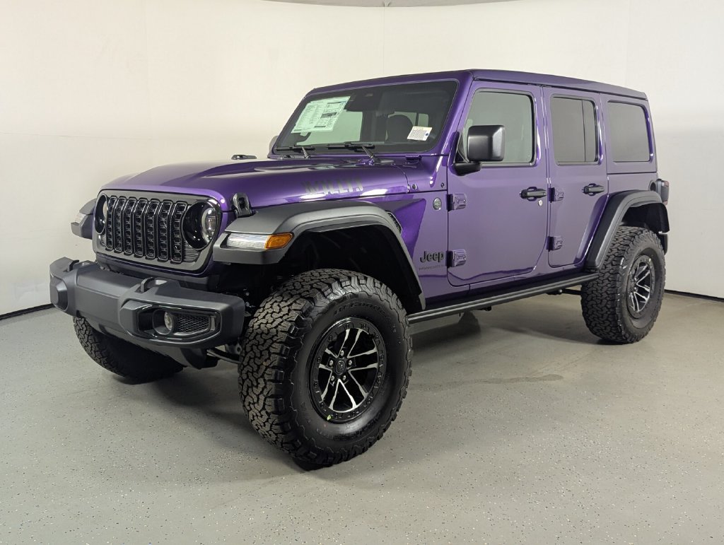 New 2026 Jeep Wrangler 4-DOOR WILLYS Sport Utility