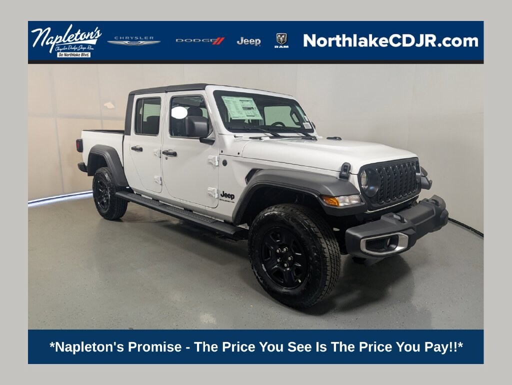 New 2026 Jeep Gladiator SPORT 4X4 Pickup