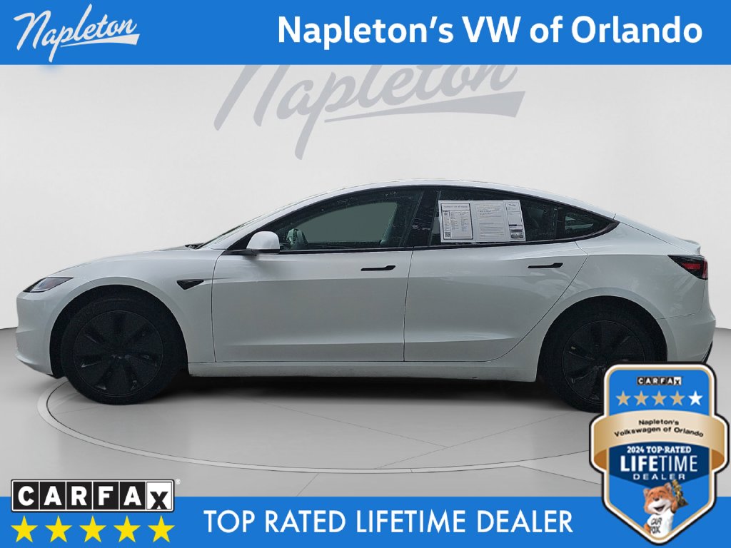 Used 2025 Tesla Model 3 Long Range with VIN 5YJ3E1EA1SF997696 for sale in Orlando, FL