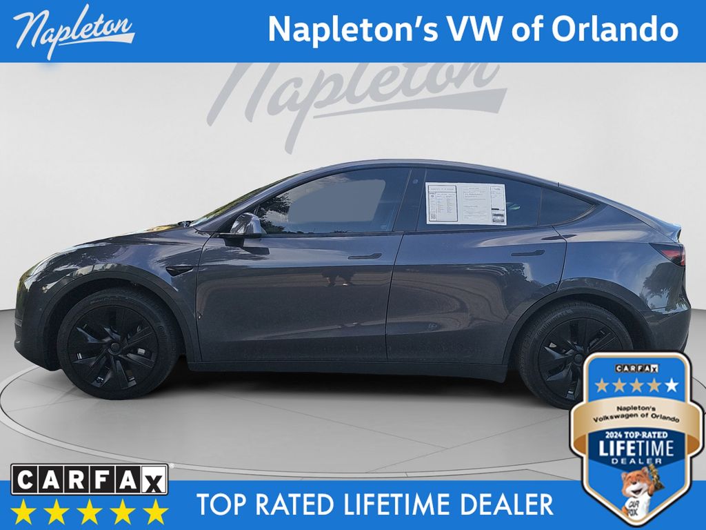 Used 2022 Tesla Model Y Long Range with VIN 7SAYGAEE9NF393954 for sale in Orlando, FL