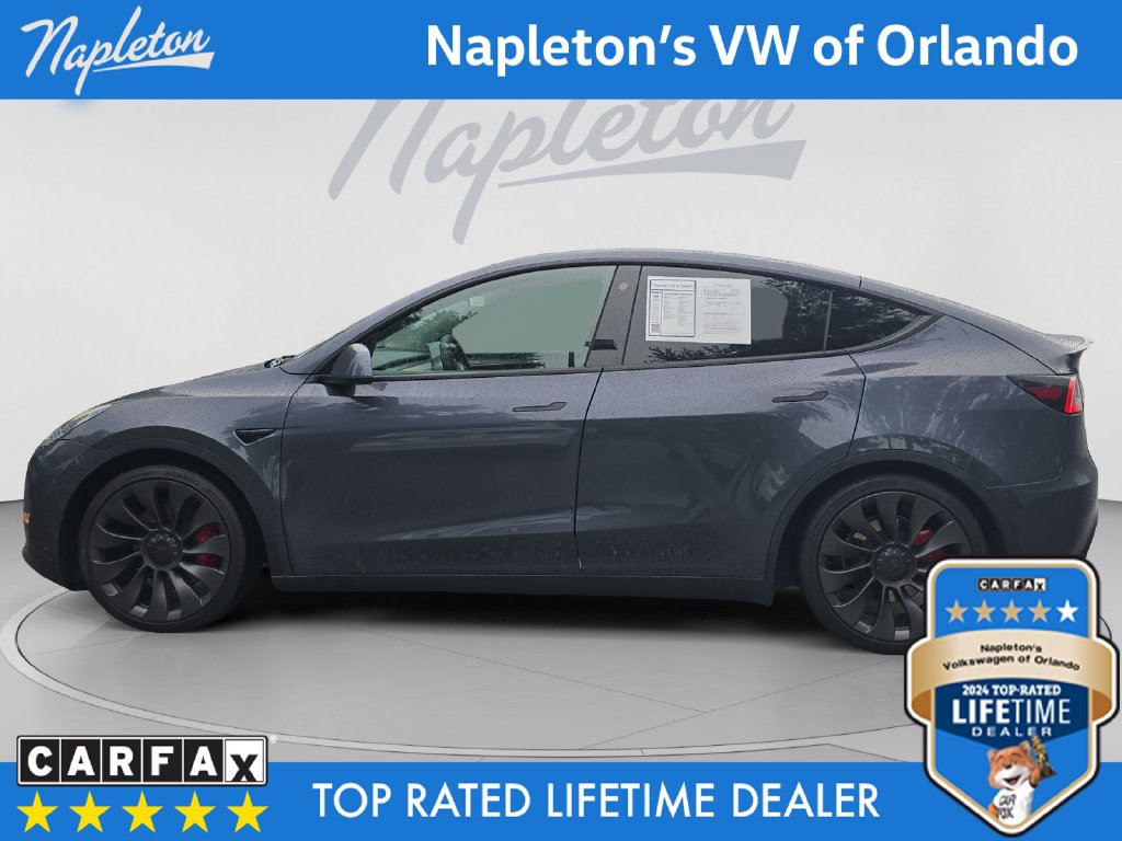 Used 2023 Tesla Model Y Performance with VIN 7SAYGDEF7PF621334 for sale in Orlando, FL