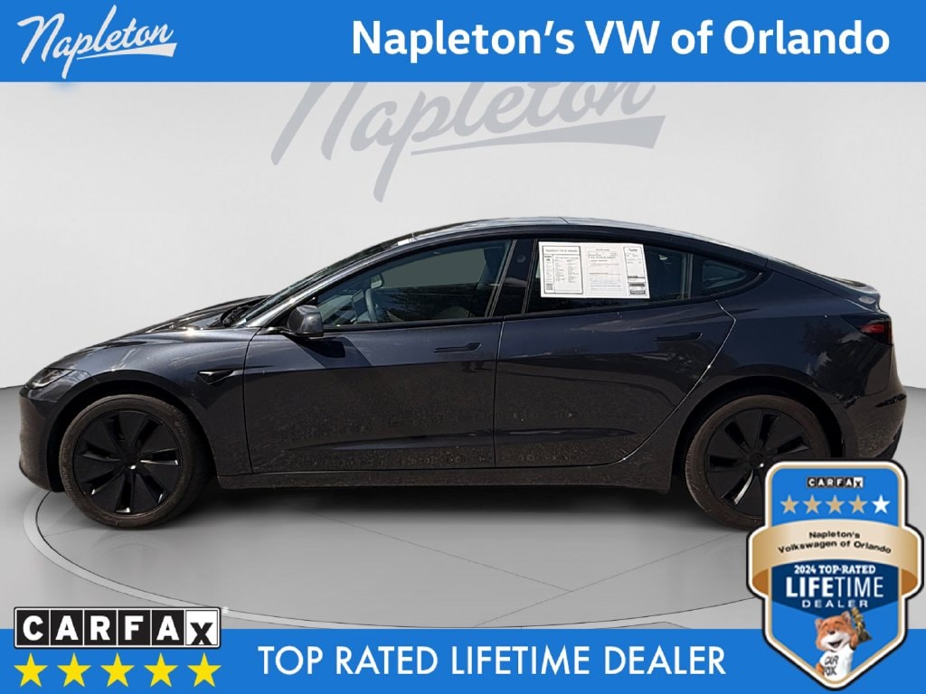 Used 2024 Tesla Model 3 Long Range with VIN 5YJ3E1EB5RF846668 for sale in Orlando, FL