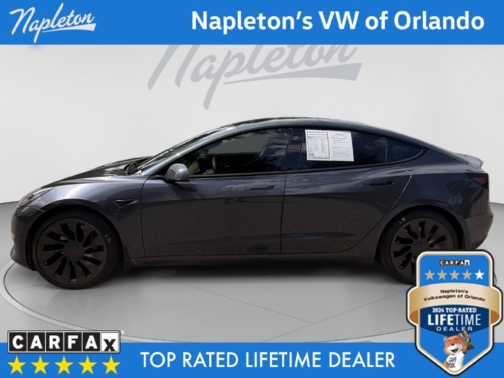 Used 2021 Tesla Model 3 Base with VIN 5YJ3E1EC3MF868380 for sale in Orlando, FL
