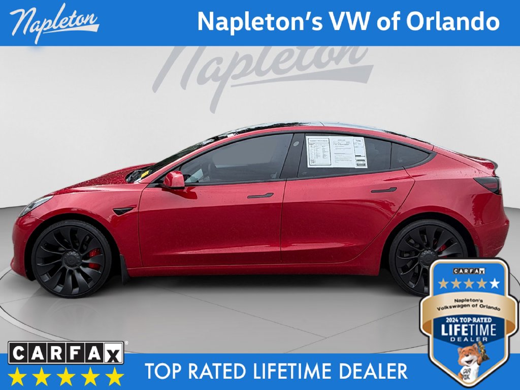 Used 2022 Tesla Model 3 Performance Sedan