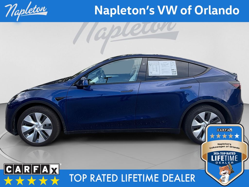 Used 2024 Tesla Model Y Long Range with VIN 7SAYGDEE1RA272159 for sale in Orlando, FL