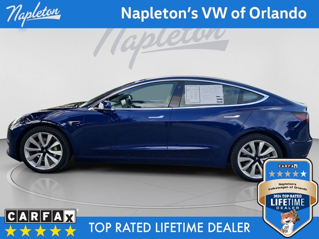 Used 2018 Tesla Model 3 Long Range Dual Motor with VIN 5YJ3E1EB2JF121887 for sale in Orlando, FL