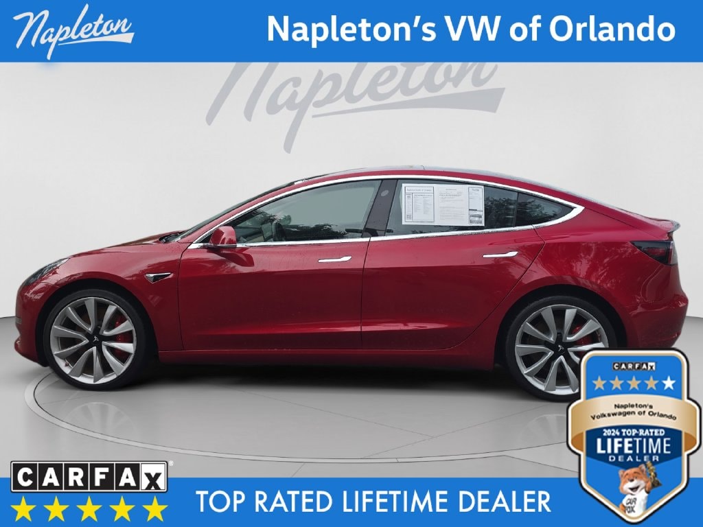 Used 2018 Tesla Model 3 Long Range Dual Motor with VIN 5YJ3E1EB7JF072864 for sale in Orlando, FL