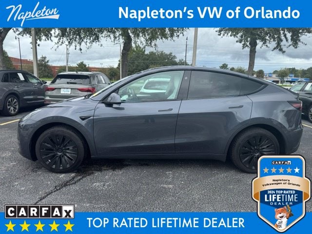 Used 2023 Tesla Model Y Long Range with VIN 7SAYGDEE6PF887189 for sale in Orlando, FL