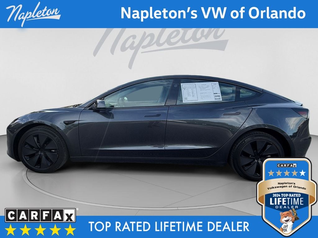 Used 2025 Tesla Model 3 Long Range with VIN 5YJ3E1EA7SF997914 for sale in Orlando, FL