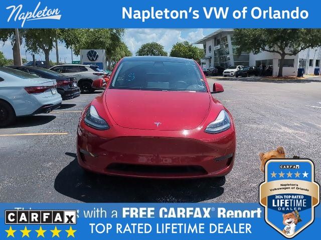 Used 2020 Tesla Model Y Long Range with VIN 5YJYGDEE6LF031706 for sale in Orlando, FL