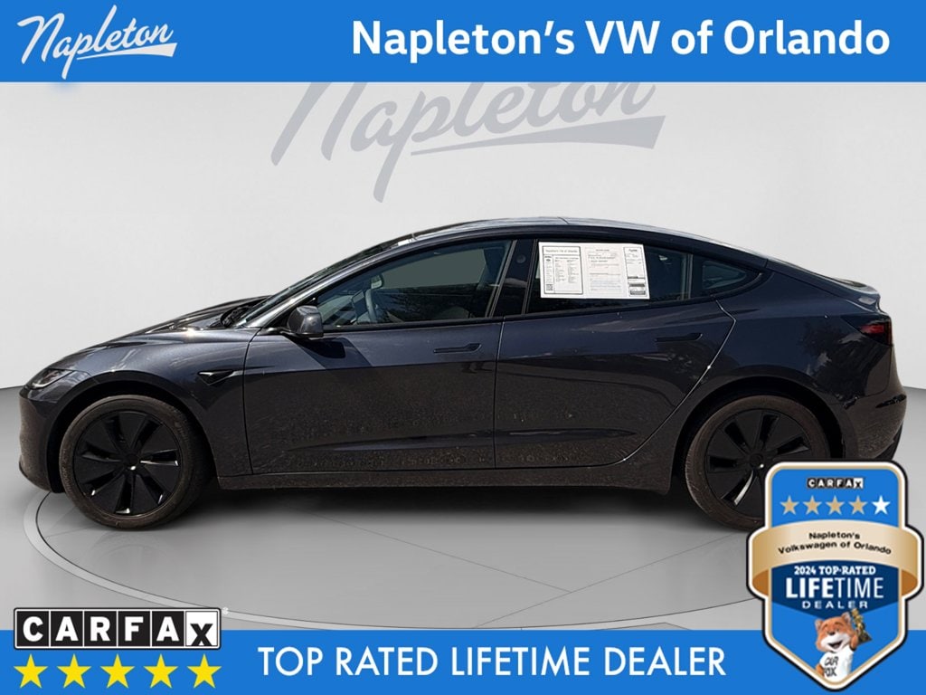 Used 2024 Tesla Model 3 Long Range with VIN 5YJ3E1EB5RF846668 for sale in Orlando, FL