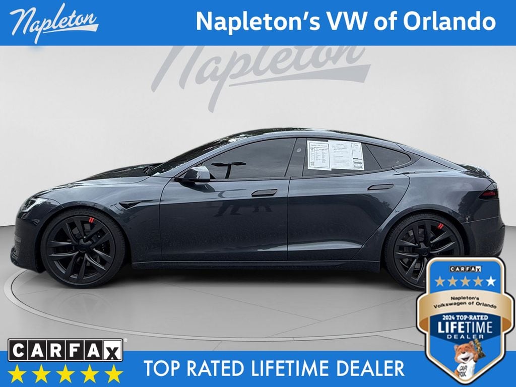 Used 2025 Tesla Model S Base with VIN 5YJSA1E51SF551185 for sale in Orlando, FL