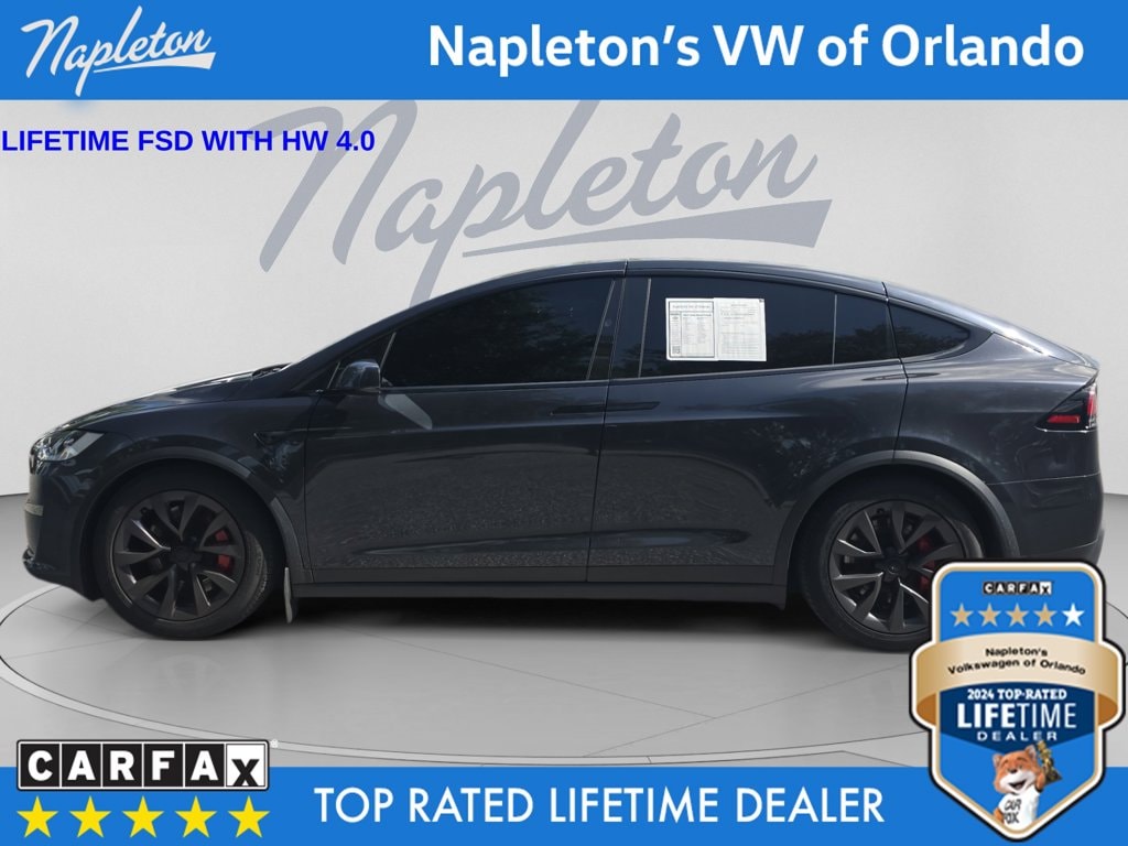 Used 2024 Tesla Model X Plaid with VIN 7SAXCBE67RF437686 for sale in Orlando, FL