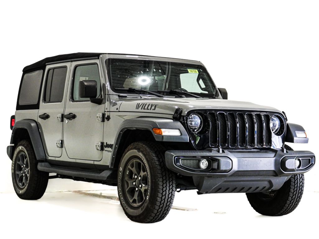 Used 2022 Jeep Wrangler Unlimited Willys SUV
