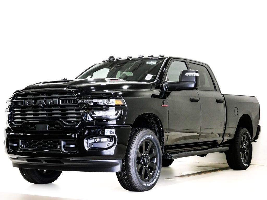 New 2026 Ram 2500 BLACK EXPRESS CREW CAB 4X4 6'4 BOX Pickup