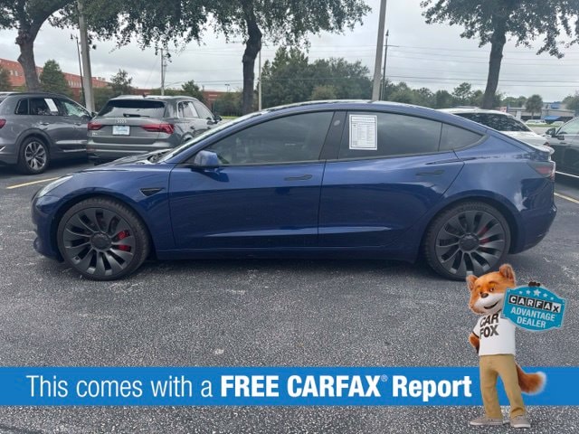 Used 2023 Tesla Model 3 Performance with VIN 5YJ3E1EC7PF405257 for sale in Sanford, FL