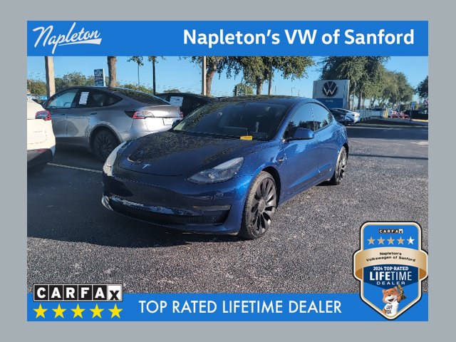Used 2022 Tesla Model 3 Performance Sedan