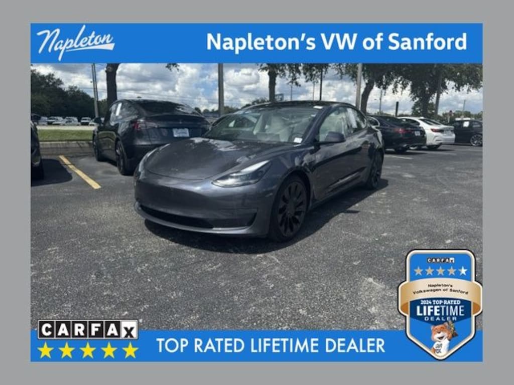 Used 2023 Tesla Model 3 Performance Sedan