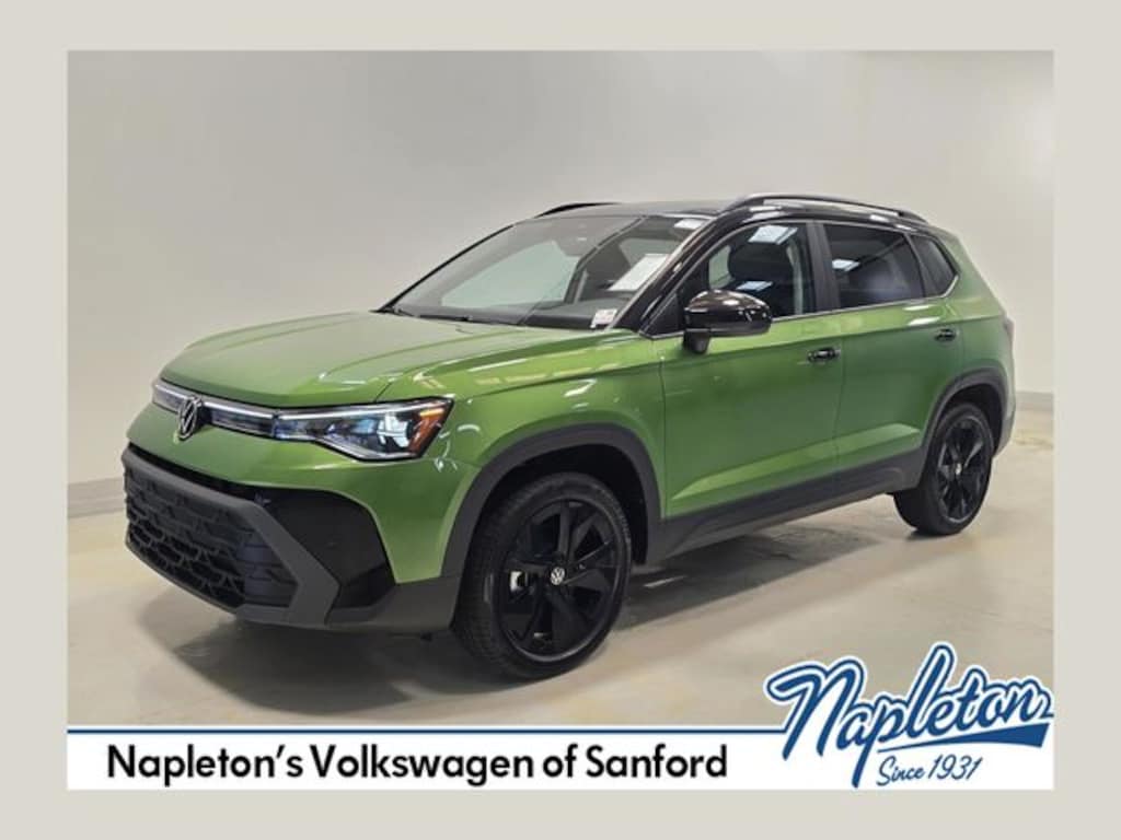 New 2026 Volkswagen Taos 1.5T SE Black SUV