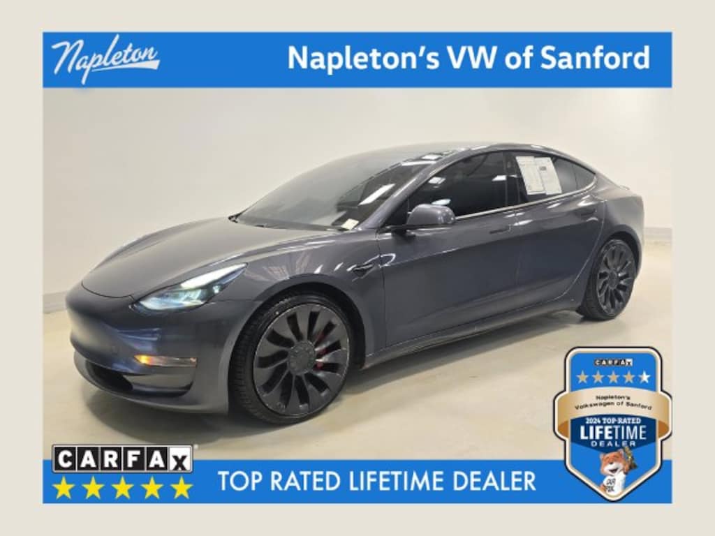 Used 2021 Tesla Model 3 Performance Sedan