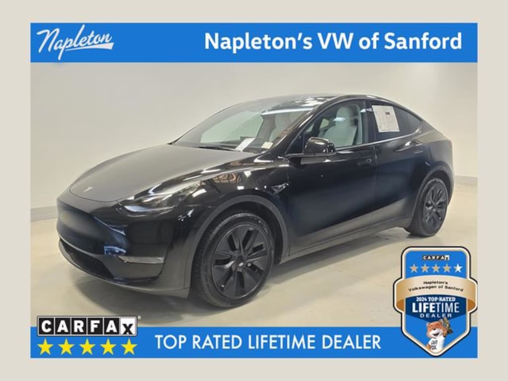 Used 2025 Tesla Model Y Long Range SUV