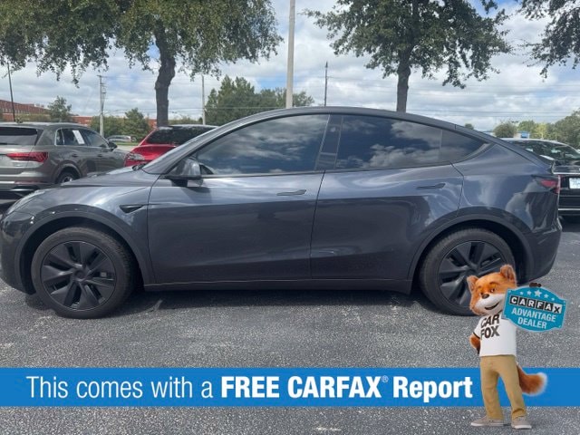 Used 2025 Tesla Model Y Long Range with VIN 7SAYGDED0SF253120 for sale in Sanford, FL