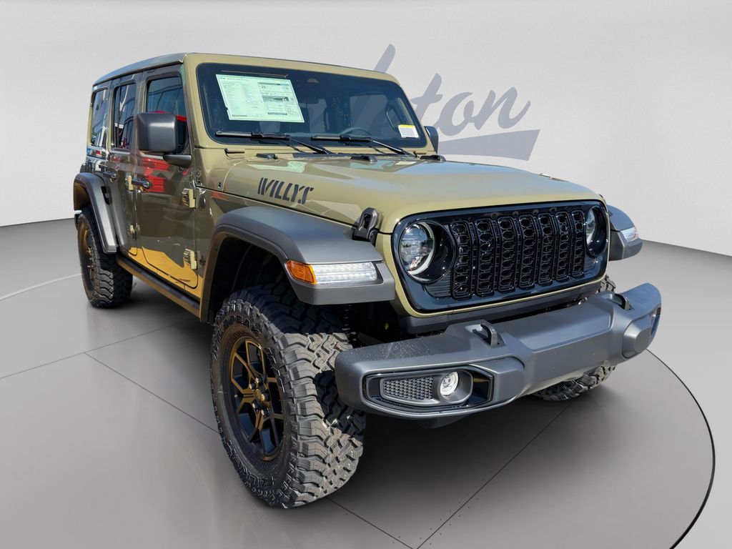 New 2026 Jeep Wrangler 4-DOOR WILLYS Sport Utility